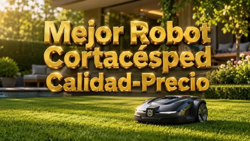 mejor robot cortacesped calidad precio