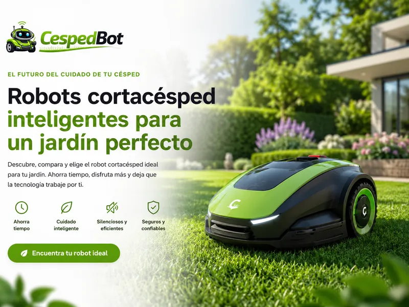 robot cortacésped
