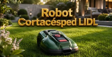 robot cortacésped lidl